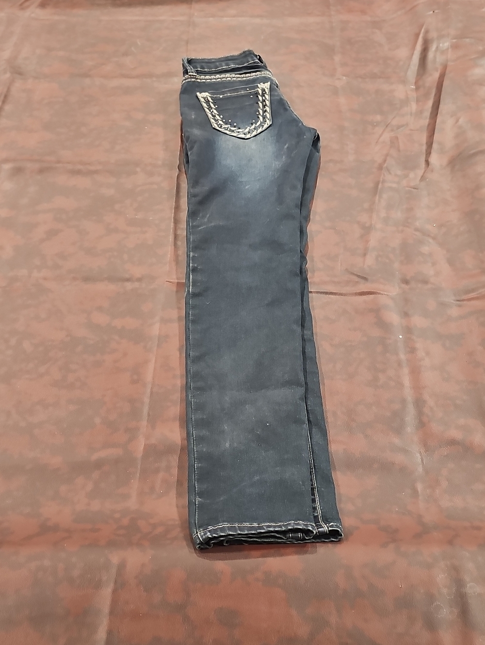 V Blue Hydraulic Bailey Super Skinny Jeans Size 3/4 - Picture 8 of 8